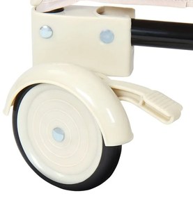 Cestovná postieľka s prebaľovacím pultom, modrá/biela