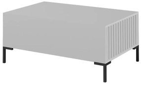TIMUR konferenčný stolík, biely, 105x46 cm