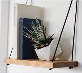 Drevená závesná polica Alami