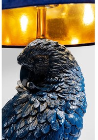 Parrot stolová lampa modrá