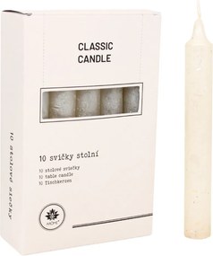 ARÔME Stolné sviečky 20 x 150 mm, 10ks Barva: metalická červená