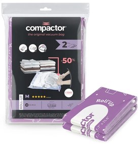 Vákuové vrecia v súprave 2 ks Roll Up M – Compactor
