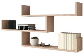 Nástenná polica TRIO 55x119 cm dub sonoma