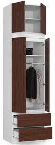 Nadstavba na skriňu Sashka II (biela + wenge). Vlastná spoľahlivá doprava až k Vám domov. 1071032