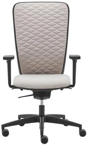 RIM -  RIM Ergonomická kancelárska stolička SPACE SP 1501 čalúnenie TONAL JET BIOACTIVE NAIROBI