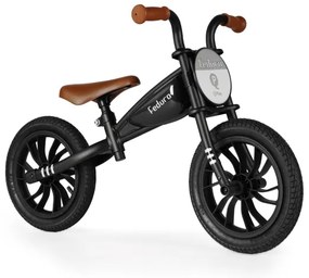 QPlay - Odrážadlo FEDURO čierna/hnedá