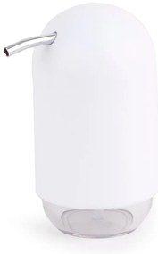 Biely plastový dávkovač mydla 230 ml Touch – Umbra