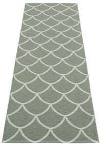 Zelený vnútorný a vonkajší behúň 70x225 cm Kotte Army Sage – Pappelina