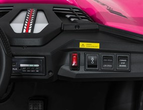 Detské elektrické autíčko Buggy SPEEDY 4x200W 24V ružové