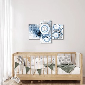 Obraz - Geometrická abstrakcia (90x60 cm)