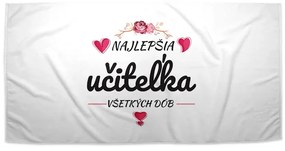 Sablio Uterák Najlepšia učiteľka všetkých čias - 70x140 cm