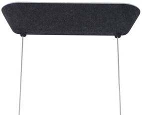 Moderné závesné svietidlo čierne so sivým interiérom vrátane LED 3-stupňového stmievania - Dani