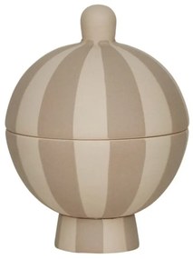 OYOY Úložná dózička Toppu Bonbonniere Clay 11,5 cm