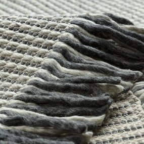 Dywany Łuszczów, Kusový koberec Tahar 99003F cream/grey, 90x150, béžová, obývacia izba