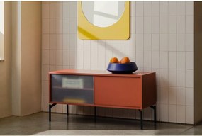 TV stolík v terakotovej farbe 116x55x42 cm Met Mini – noo.ma