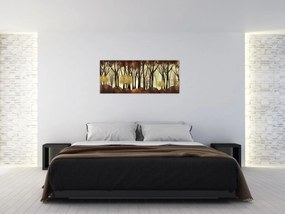 Obraz - Dekoratívne les (120x50 cm)