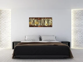 Obraz - Dekoratívne les (120x50 cm)