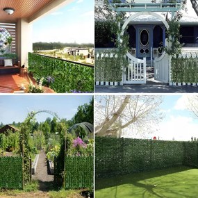 Živý plot na balkón - 300 x 50 cm - umelý