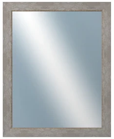 DANTIK - Zrkadlo v rámu, rozmer s rámom 80x100 cm z lišty TOMAS biela veľká (3032)
