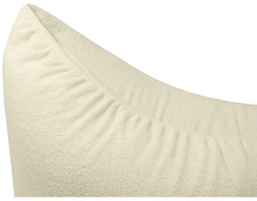 Krémový detský sedací vak z textílie buklé Clip Clap 115 – SLOWDOWN