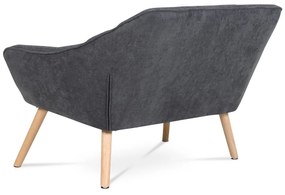 Dvojmiestna pohovka AK-322 GREY2, sivá