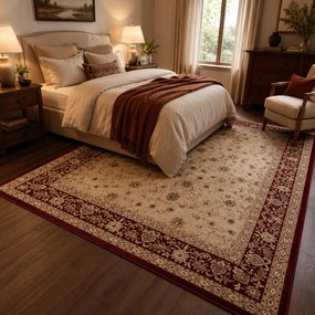 Angel Carpet, Kusový koberec Sultan 21 Red, 80x150, červená, kancelária