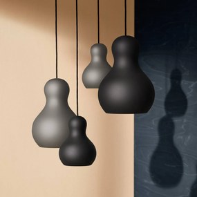 FRITZ HANSEN Calabash P2 závesná lampa, sivá matná