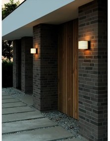 Nordlux - Vonkajšie nástenné svietidlo FLUCTUS 1xE27/15W/230V IP44
