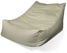 Sablio Sedací vak Lounge Biela slonová kost - 80 x 95 x 50 cm