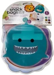 Opakovateľne použiteľné vrecúška na desiatu - 6 ks