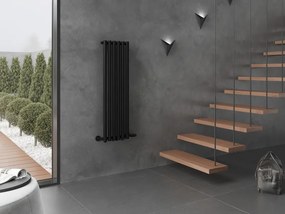 Mexen Nevada, vykurovacie teleso 1200 x 360 mm, 483 W, čierna, W201-1200-360-00-70