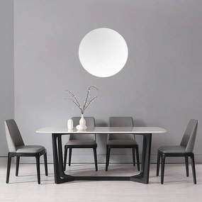 Nástenné zrkadlo s osvetlením ø 60 cm Luna – Mirrors and More