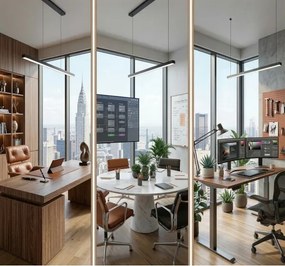 LED Stropné svietidlo ALLDAY BASIC LED/40W/230V 2700/4000/6000K čierne