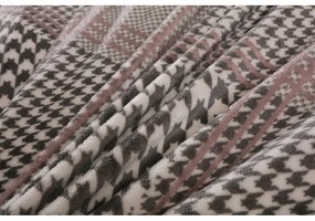 Sivé obliečky na jednolôžko z mikroplyšu 140x200 cm – My House