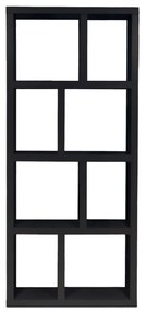 Čierna knižnica 70x159 cm Berlin – TemaHome