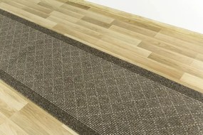 Protišmykový behúň Boulevard 9218 - hnedý