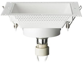 RENDL R12045 IPSO podhľadové svietidlo, bezrámčekové biela