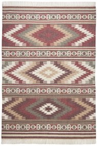 Koberec VINTAGE KELIM C I červený