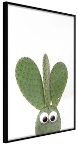 Artgeist Plagát - Ear Cactus [Poster] Veľkosť: 40x60, Verzia: Čierny rám