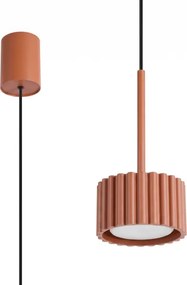 Sollux SL.2680 - Luster na lanku AURA 1xGX53/10W/230V červený