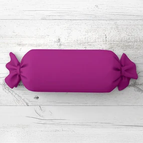 Biante Vankúš valec bonbon Rongo RG-092 Purpurový 15x80 cm