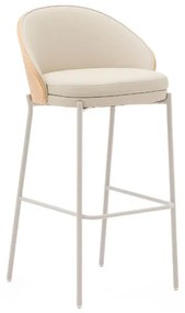 Barová stolička meya 77 cm biela MUZZA