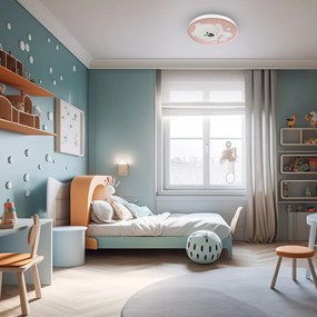 Detské stropné LED svietidlo Bear, 1x LED 34w, 4000k, p