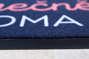 Mercury Flooring, Rohožka Konečne DOMA 40x60 cm, 40x60, modrá