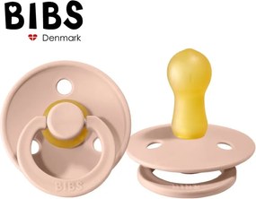 BIBS Cumlík Blush M – prírodný kaučuk pre bábätká (6–12 mes.)
