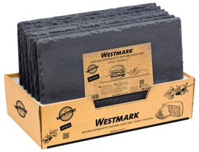 Bridlicové tácky v súprave 6 ks 20x30 cm Tapas&amp;Friends – Westmark