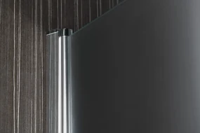 Aqualine Aqualine, PILOT otočné sprchové dvere 800mm, sklo BRICK, PT080W