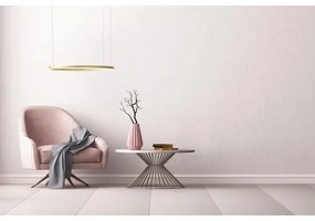 Azzardo AZ4961 -LED Stmievateľný luster na lanku HALO LED/56W/230V pr. 80 cm zlatá