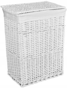 Sada košov na bielizeň biela 72 l a 114 l