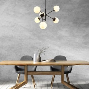 Rabalux 72194 - Luster na lanku MEDUZA 6xE14/20W/230V